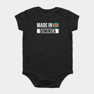 Made In Dominica - Gift for Dominican With Roots From Dominica Baby Bodysuit